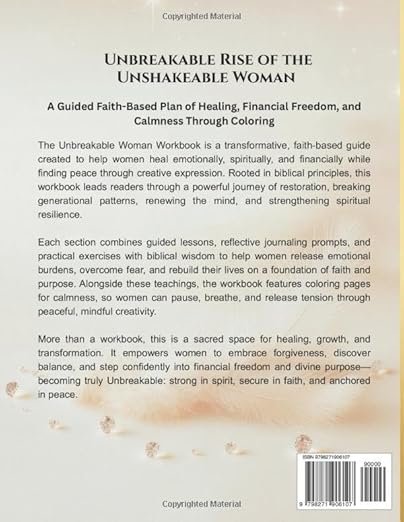 Unbreakable Rise of the Unshakeable Woman: Activity Workbook (PaperBack) - Image 2
